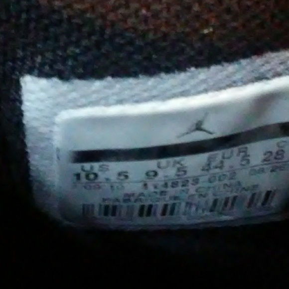 Nike Air Jordan 1 Anodized Black DS sz 10.5 (41482 - Picture 7 of 8